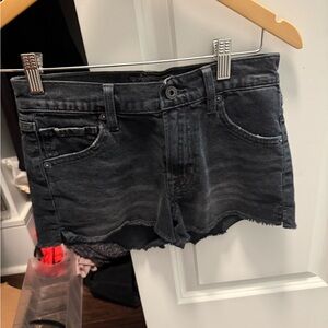 Lucky Brand Dark Gray Jean Shorts